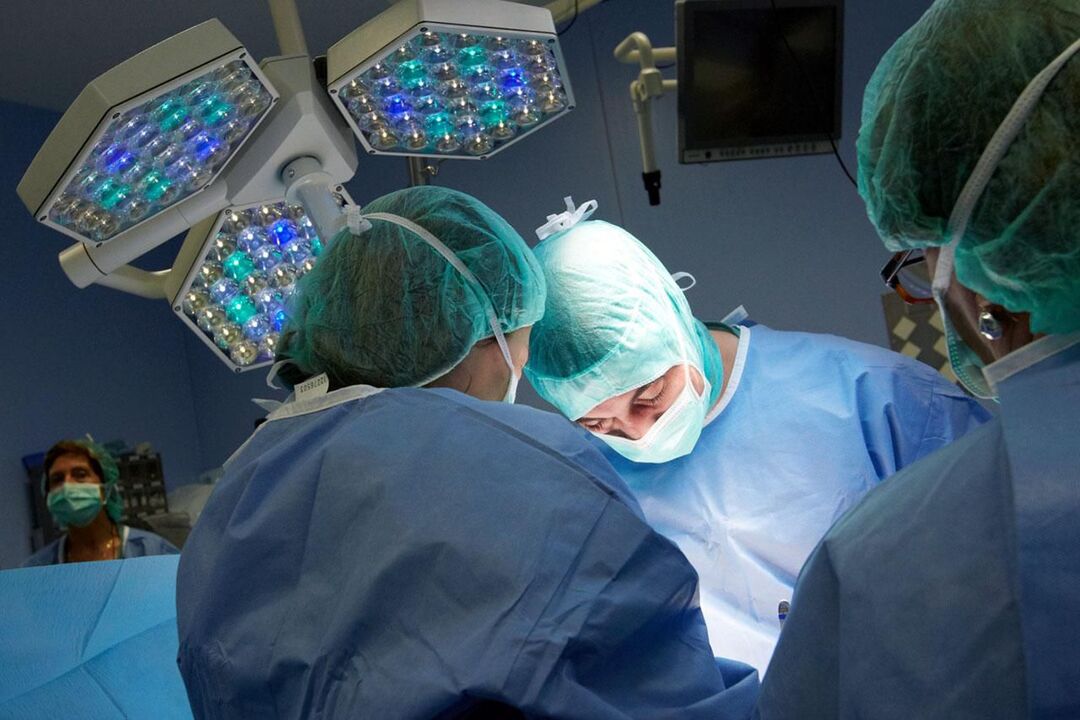 Opération dans la prostatite chronique