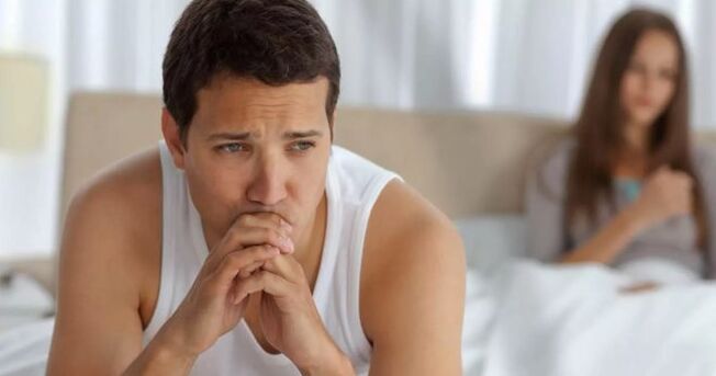 Les symptômes de la prostatite obligent un homme à éviter les relations sexuelles